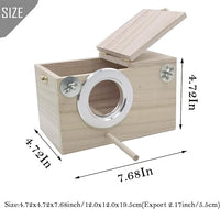 Parrot House Cage Accessory For Small Bird Habitats