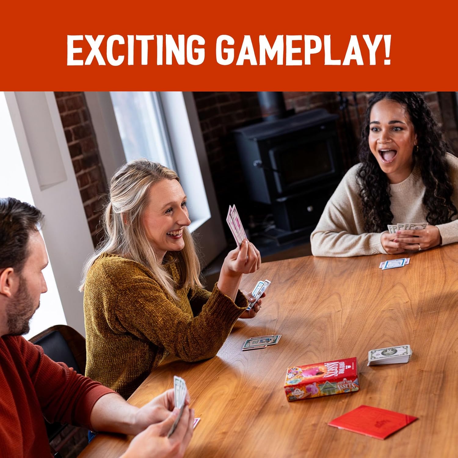 Party card game asset collection fun