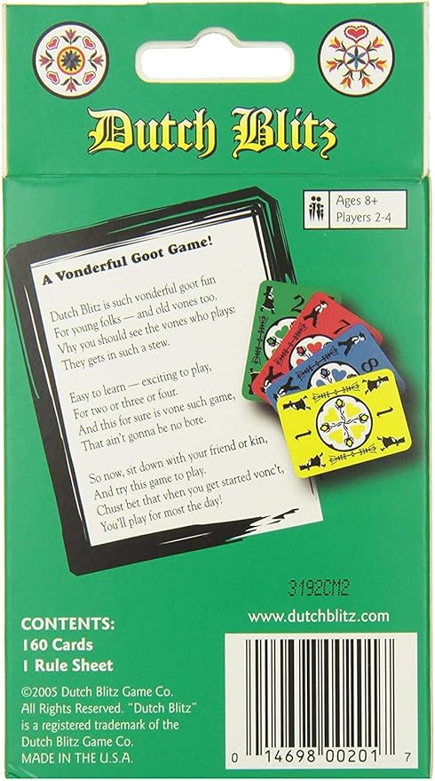 Party card game fast action gameplay