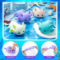 Axolotl fidget toys for party favors and gift bags