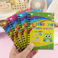 Party favor DIY scratch art books for kids, non-toxic and safe