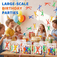 Stretchy wall climbers for party favors, fun for kids aged 3+