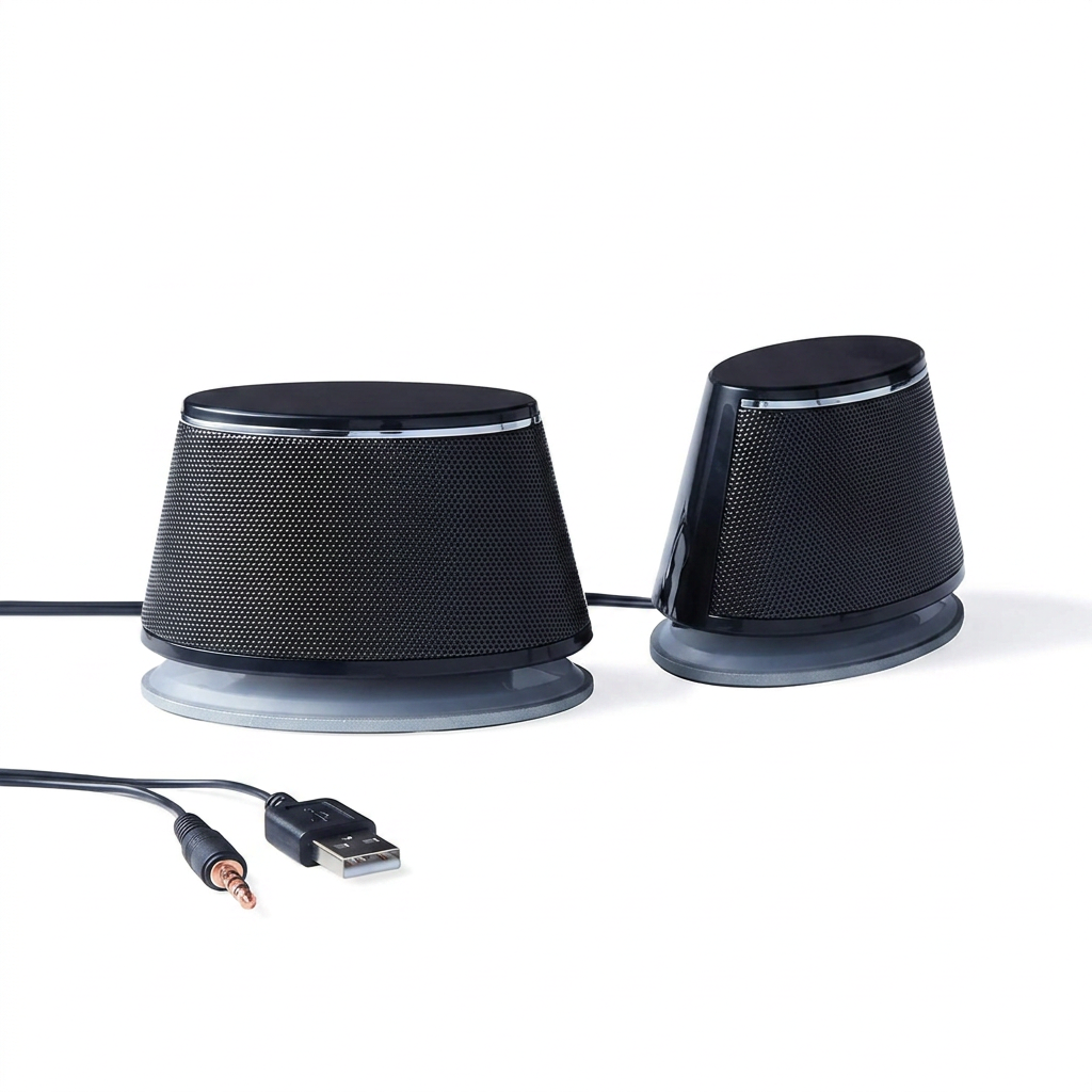 PC Speakers Desktop Setup USB Powered Speakers
