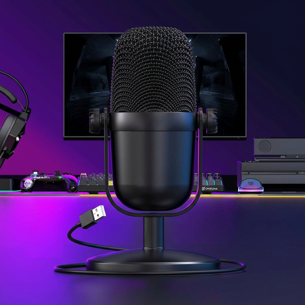 PC microphone for streaming and podcast use