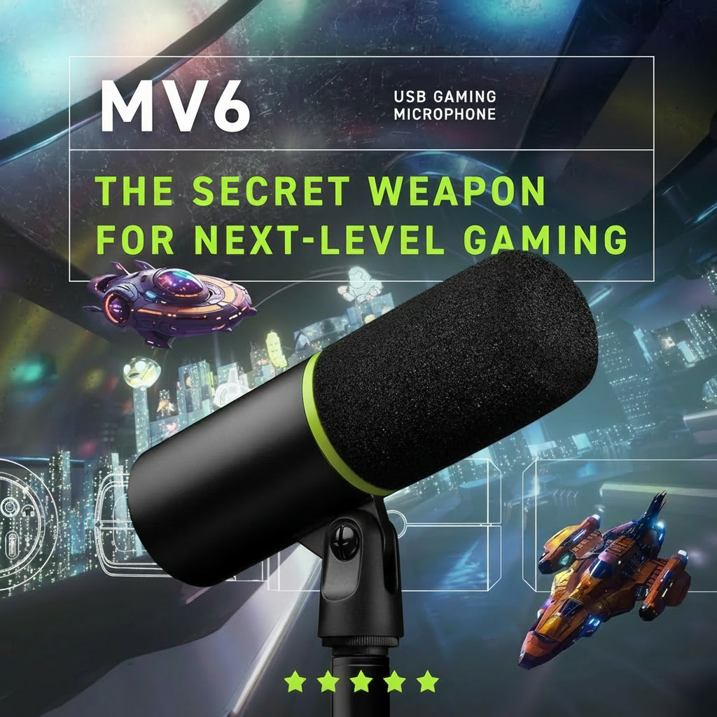 PC microphone for streaming and podcast recording