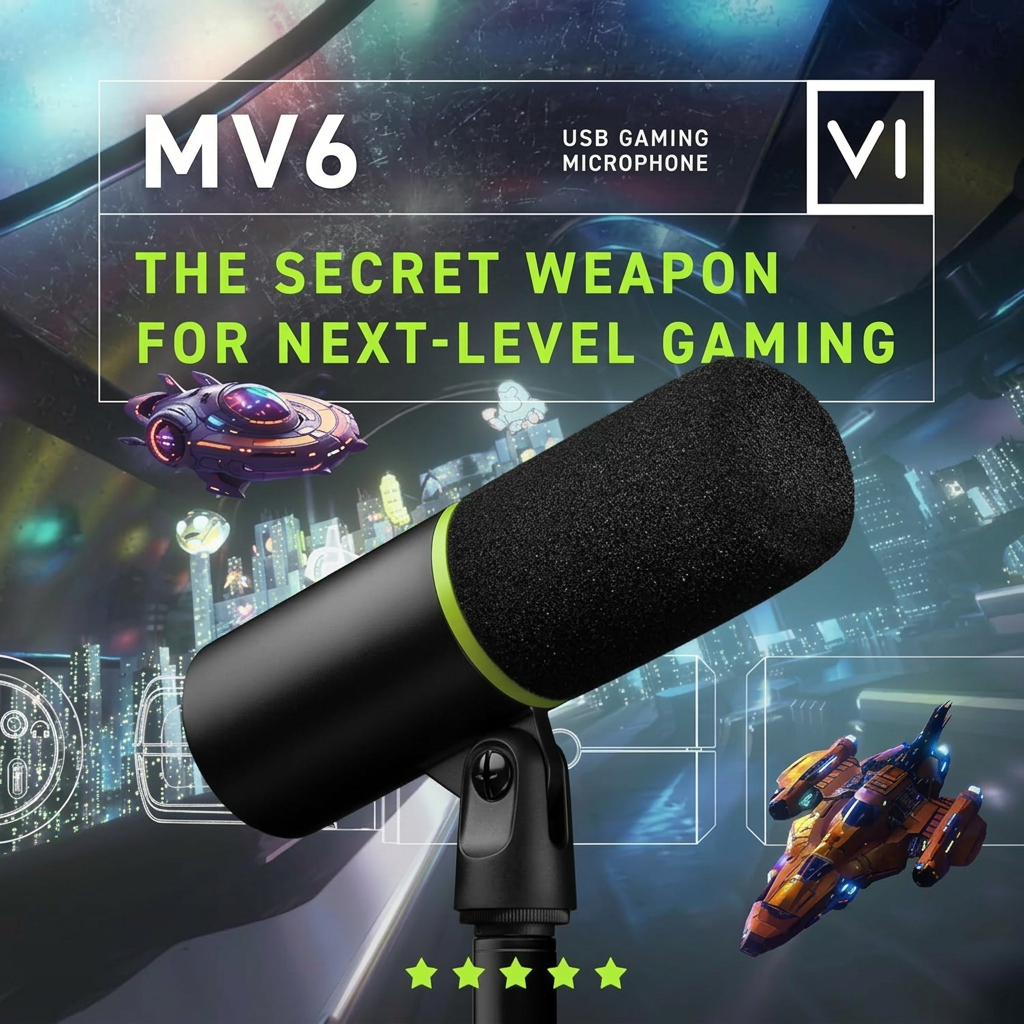 PC microphone for streaming and podcast recording