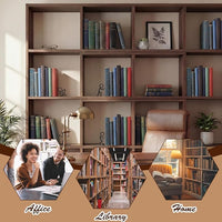 People Figure Book Holder Design For Organizing Books On Shelves