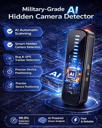 Complete package including device, USB cable, and manual