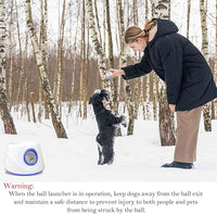 Dog Ball Launcher with 3 Tennis Balls for Indoor and Outdoor Play