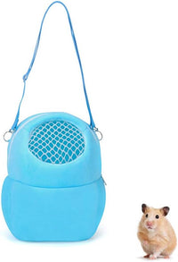 Portable Pet Carrier Bag with Nylon Straps for Small Pets, Dwarf Hamster