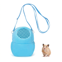 Portable Pet Carrier Bag with Nylon Straps for Small Pets, Dwarf Hamster
