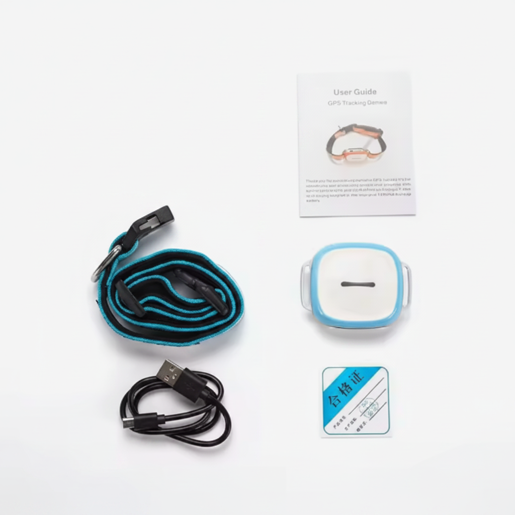 Pet collar smart device loop for dogs and cats