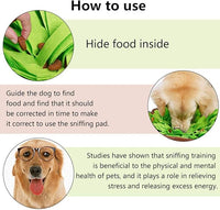 Pet Foraging Mat For Dogs Encourages Natural Sniffing Skills