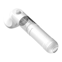 Pet Grooming Cleaning Device with Brush and Vacuum Attachment