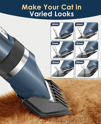 Close-up of blade component on pet grooming clippers