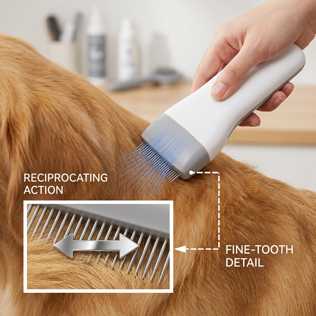 Pet grooming vacuum kit with clipper and hair collection attachments