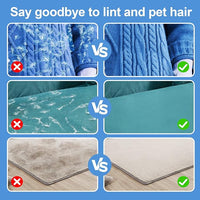 Packaging of the Pet Hair Removal Glove for Cats & Dogs with Storage Bag