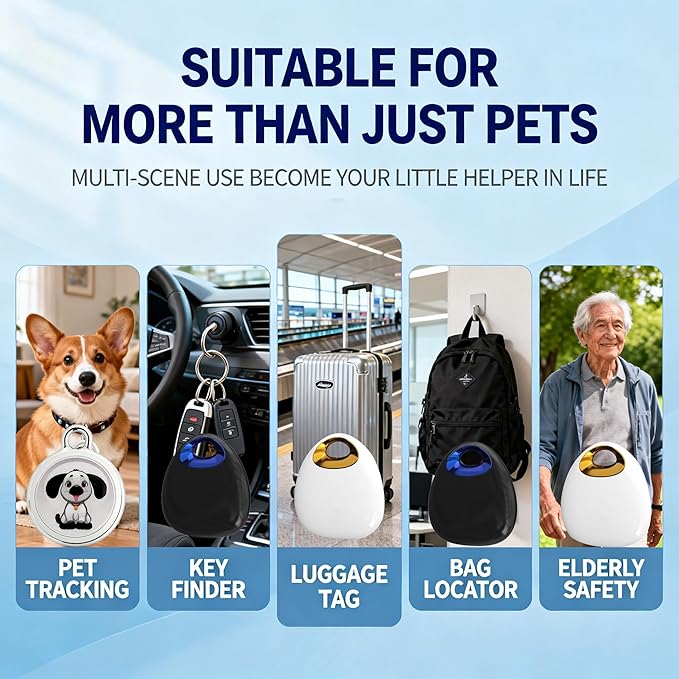 pet locator GPS device with app for real-time tracking