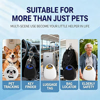 pet locator GPS device with app for real-time tracking