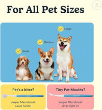 Finger Toothbrush for Cats and Dogs, Effective Pet Teeth Cleaning Kit