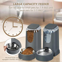 Stainless Steel Automatic Pet Water Dispenser For Dogs And Cats