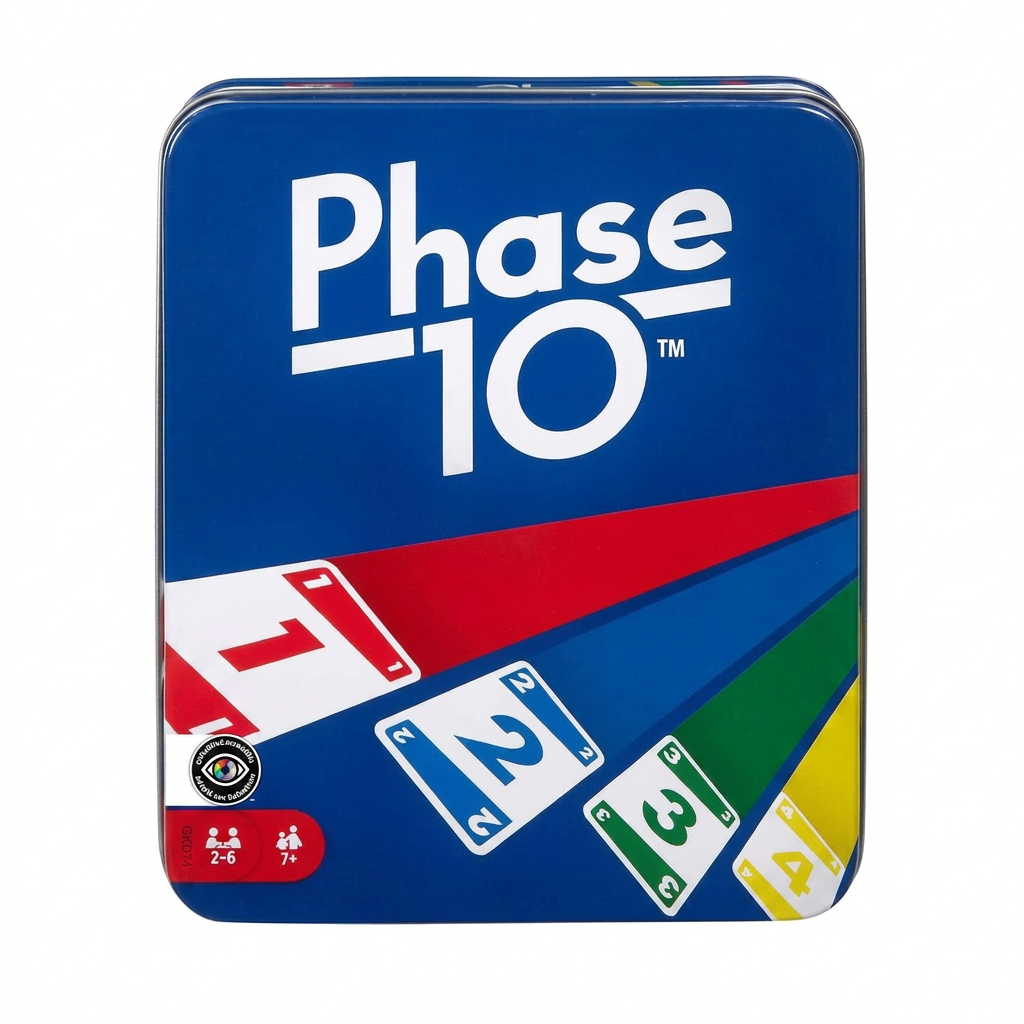 Phase card game with 108 cards family game night set