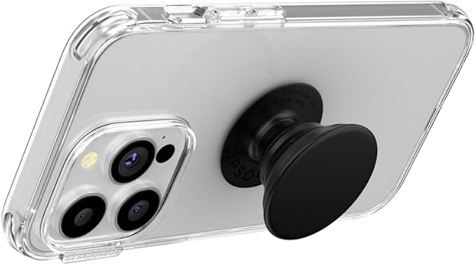 Phone back grip anti drop holder for secure handling