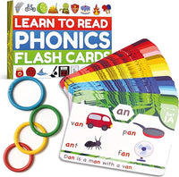 Phonics Flash Cards For Kids Ages 4-8