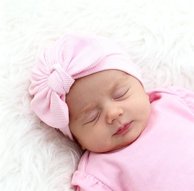 3 piece baby cap gloves and socks set for newborn boys and girls