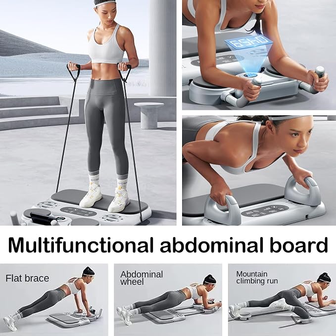 Multifunctional Pilates board designed for floor-based home fitness exercises