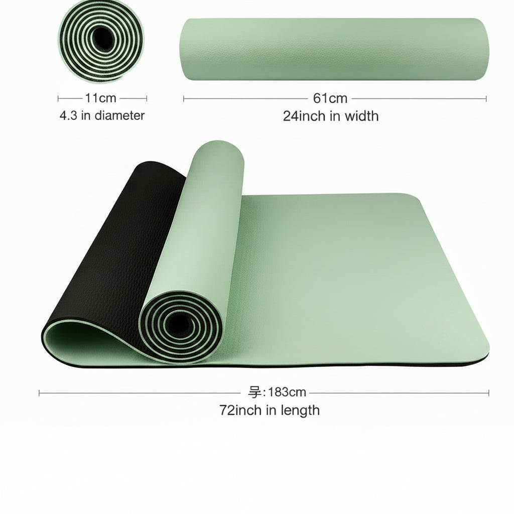 Exercise mat for Pilates stretching and floor activities