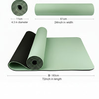 Exercise mat for Pilates stretching and floor activities