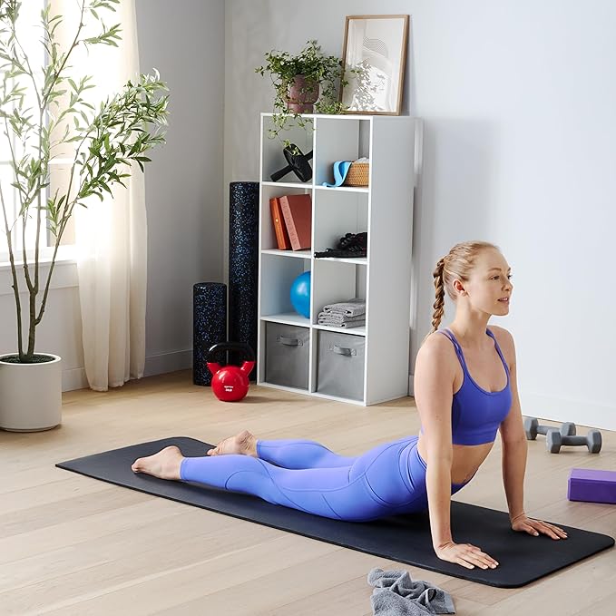 Pilates yoga mat for flexibility and balance training