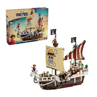 Pirate ship building blocks toy set for kids
