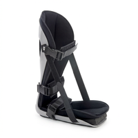 Front view of plantar fasciitis adjustable leg support brace for right or left foot, providing pain relief and arch support