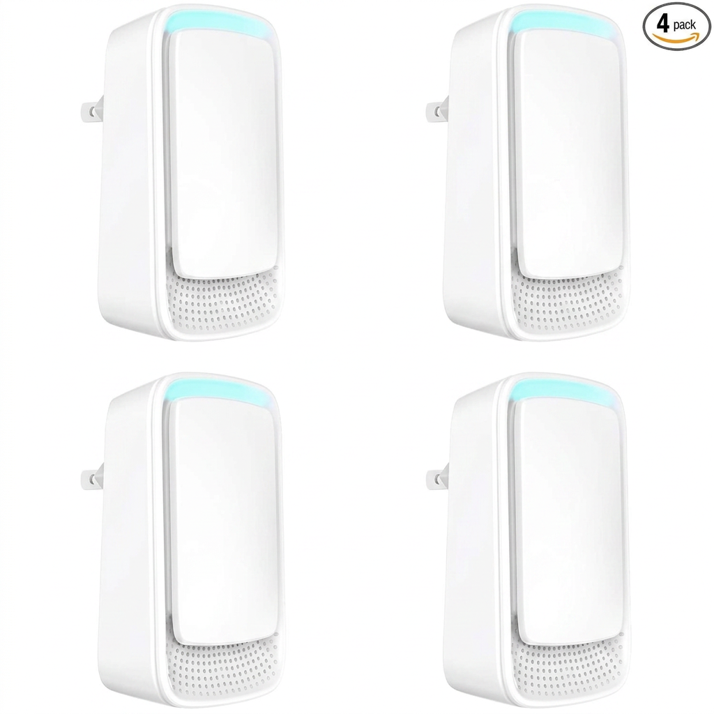 Plug in air ionizer 4 pack for home air purification