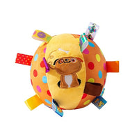 Plush Sound Dog Toy Ball with Interactive Design