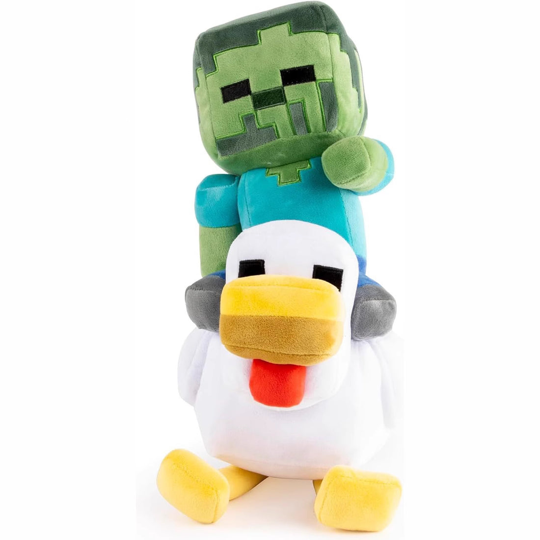 Plush Zombie Chicken Jockey Toy for collectors