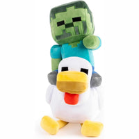 Plush Zombie Chicken Jockey Toy for collectors