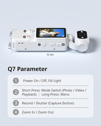 Pocket body camera with audio and video recording features