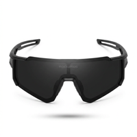 Polarized sports sunglasses with UV400 protection for outdoor activities