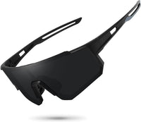 Polarized sports sunglasses with UV400 protection for outdoor activities