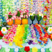 Pool Party Flower Leis Summer Decoration Accessories