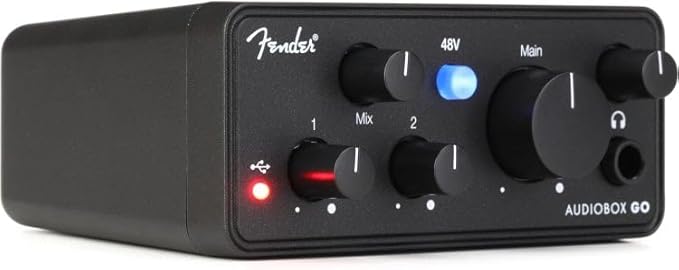 Portable Audio Interface Compatible With PC And Mac