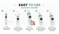 Portable handheld baby nose cleaner design