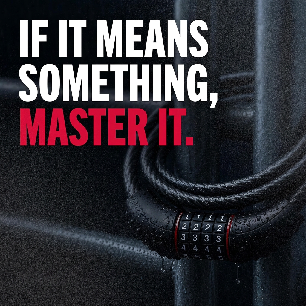 Lightweight and portable bike cable lock for commuting
