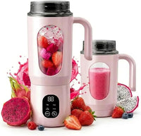 Portable blender with 12 stainless steel blades