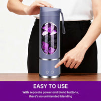 Portable Blender with 12 Stainless Steel Blades
