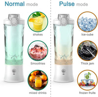 Portable Blender with 6 Stainless Steel Blades