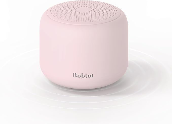 Portable Bluetooth Speaker Pink Front View Mini Speaker